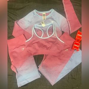 Gymshark 4pcs fit